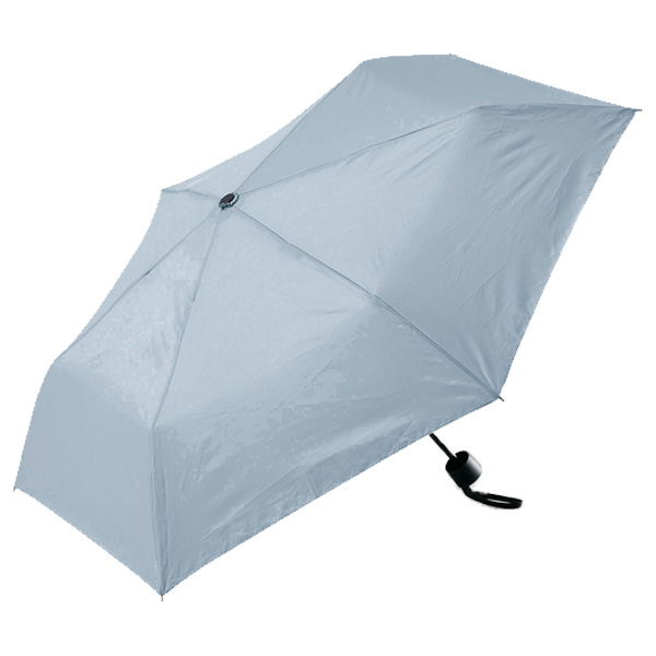 シンプリ―晴雨兼用折りたたみ傘　ブルーグレー