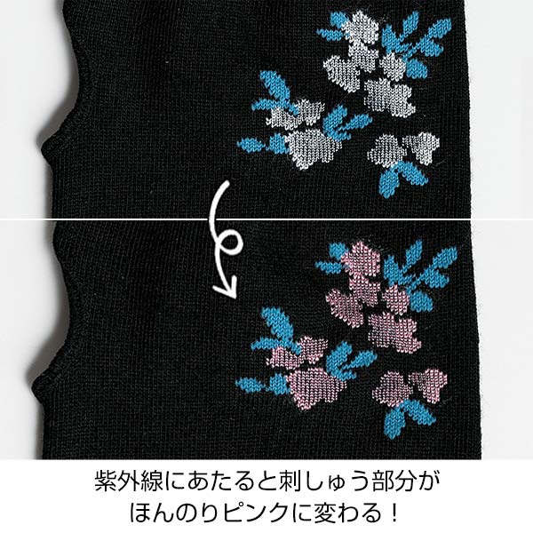 ピオニー/紫外線チェックUVケアグローブ