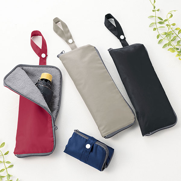 プレント/マルチ傘カバー　■ネイビー