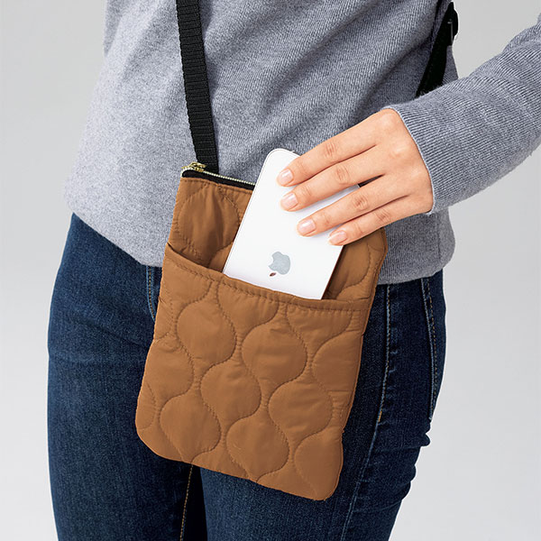 アーパス/キルティングショルダーバッグ