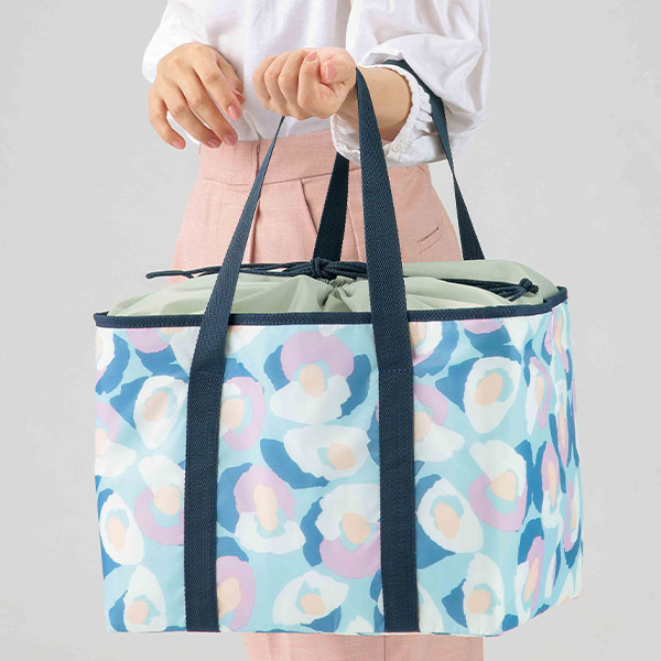 カナコノ ブローム/レジカゴ保冷温ショッピングバッグ