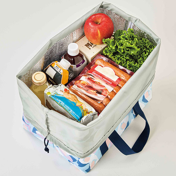 カナコノ ブローム/レジカゴ保冷温ショッピングバッグ