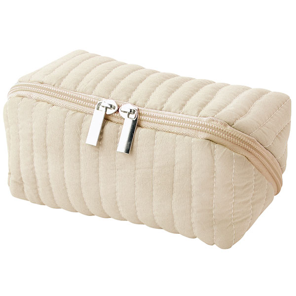 エルジール/大きく開いてたっぷり入るポーチ