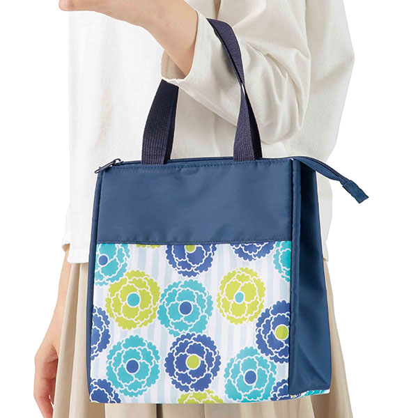 はなえみ るはな/保冷温スクエアランチトート