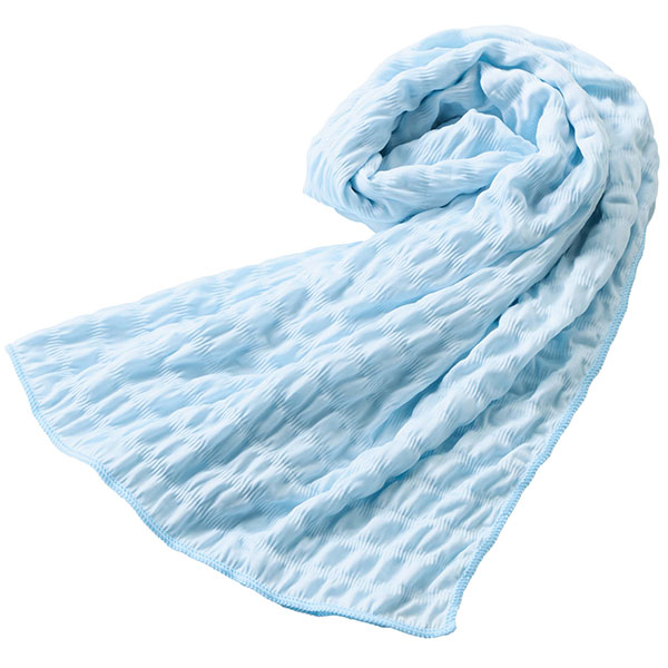 スーリ/接触冷感くしゅくしゅブランケット