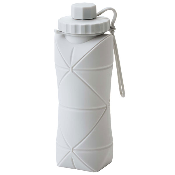 コルン/シリコン折りたたみボトル600ml