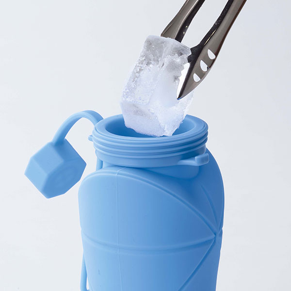 コルン/シリコン折りたたみボトル600ml