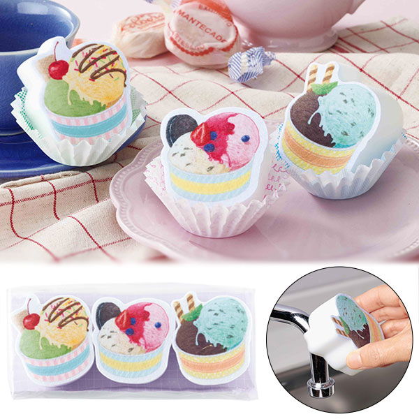 クリム/メラミンスポンジ3個セット