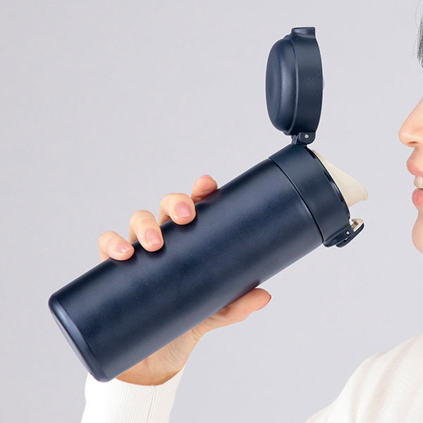 デイモ/ワンタッチ真空ステンレスボトル400ml