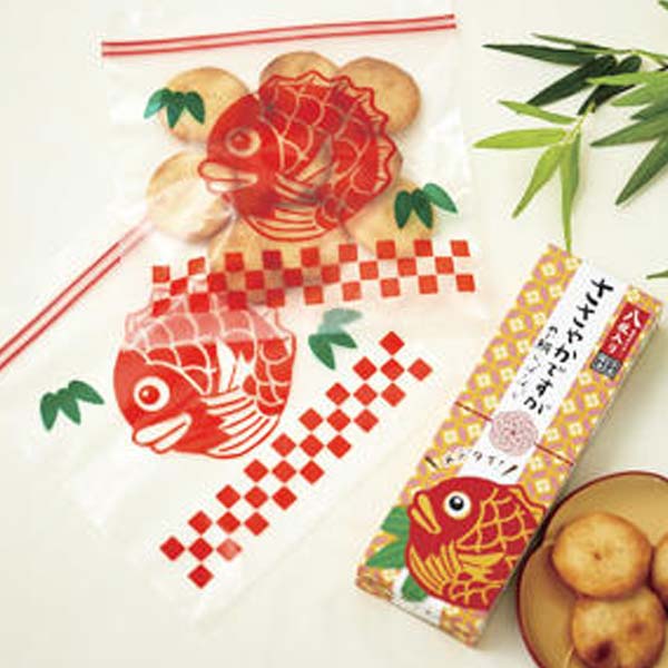 “ささやかですが”めで鯛ジッパーバッグ(8枚入り)
