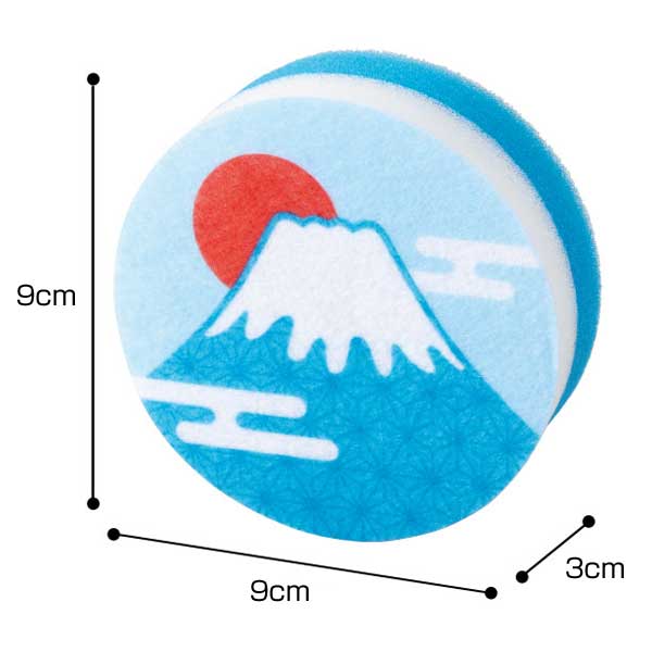 青富士・赤富士 開運キッチンスポンジセット