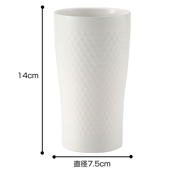 ラ・シック セラミックコート真空ステンレスタンブラー 350ml ホワイト