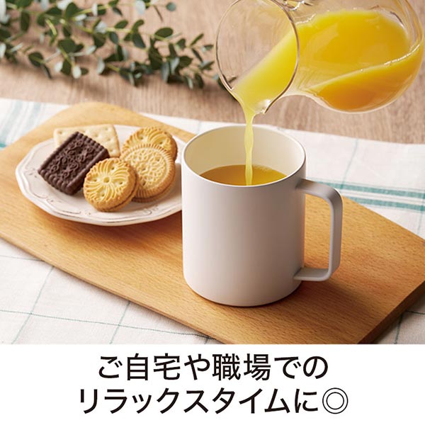 ラ・シック セラミックコート真空ステンレスマグカップ 400ml ホワイト