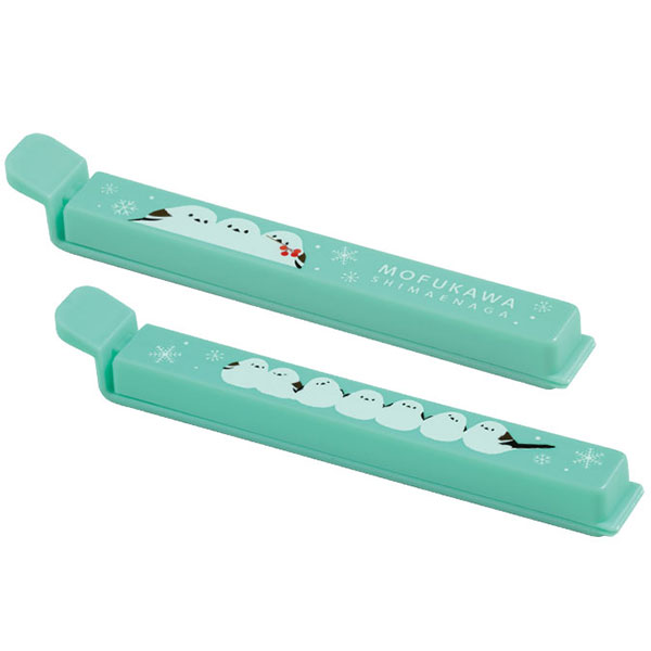 もふかわシマエナガ マグネット付きフードクリップ(2個組)