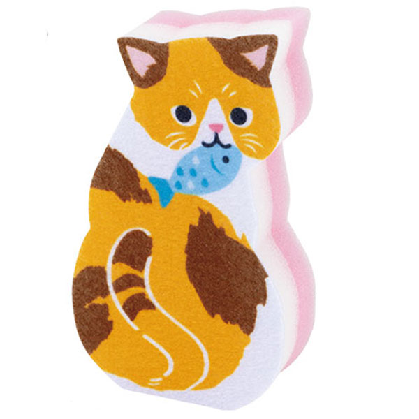 ささやかにゃ気持ち キッチンスポンジ