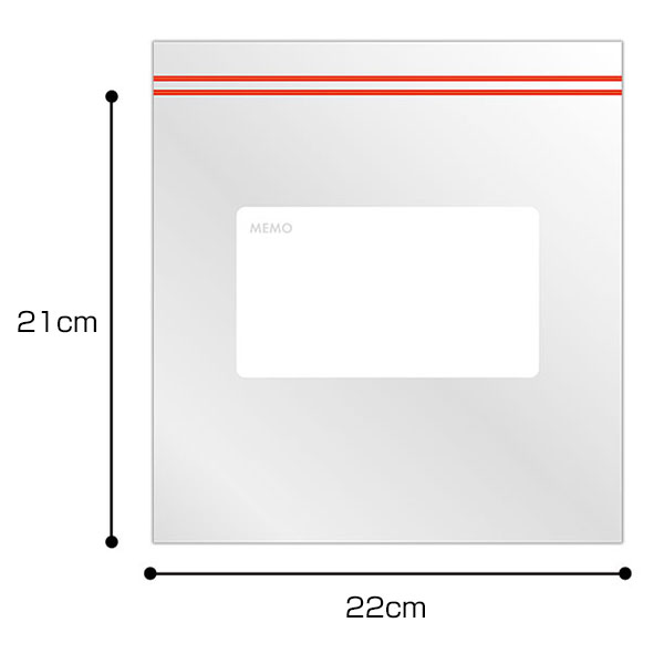 ジッパーバッグ(5枚入り)
