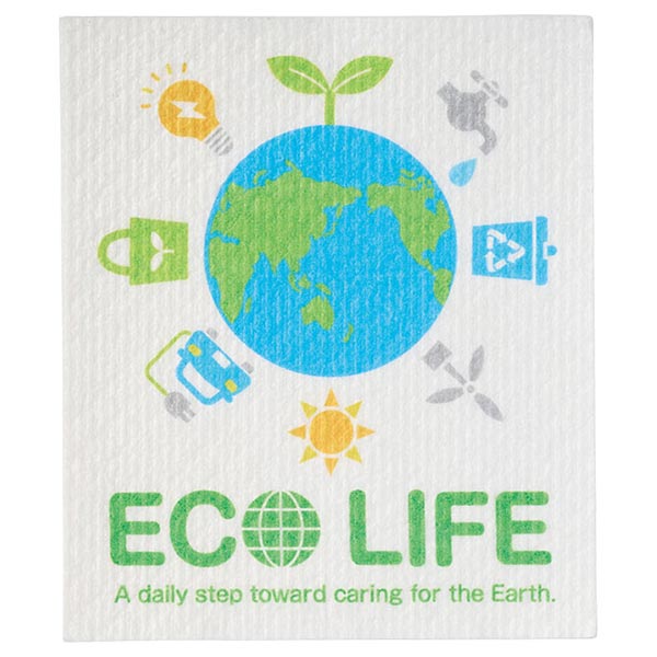超吸水!環境に優しいecoふきん