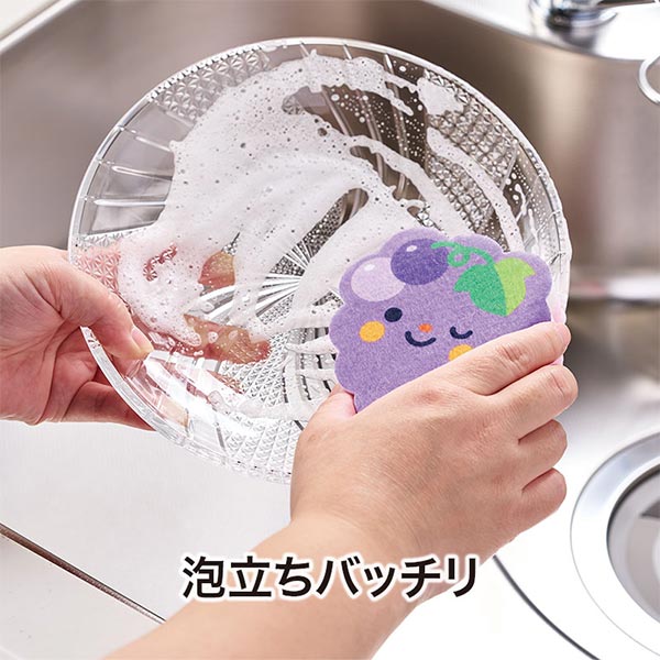 フルーツちゃん キッチンスポンジ