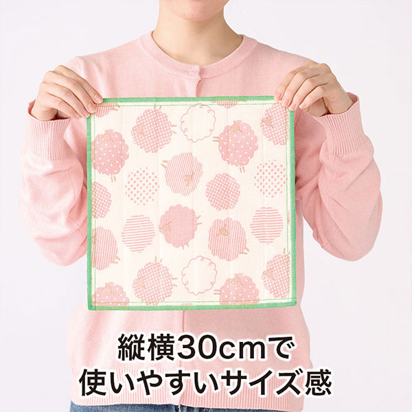 ありがとうの気持ちです ひつじさんかや織ふきん