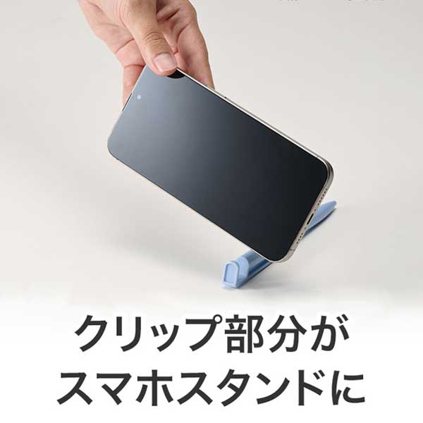 カラモ スマホが立てられる抗菌ボールペン 