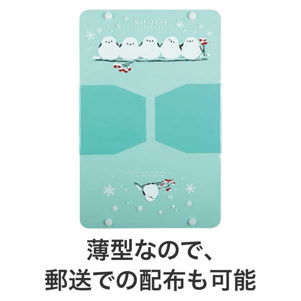 もふかわシマエナガ クリアティッシュケース