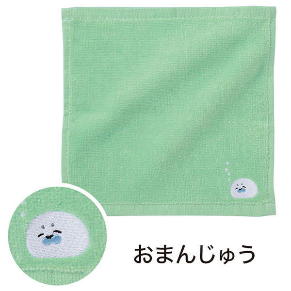 ほのぼのアザラシ 刺繍タオル