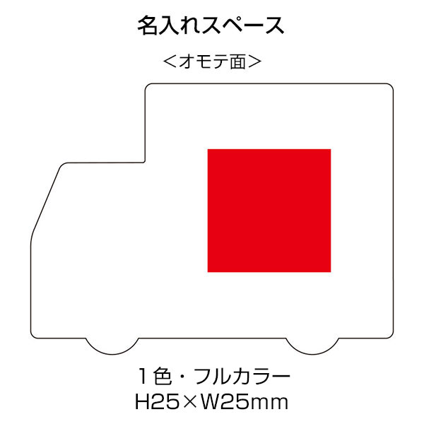 一目で宅配サイズがわかる!トラック型メジャー