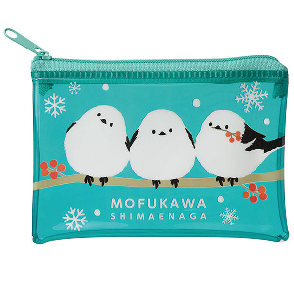 もふかわシマエナガ ミニウォレットポーチ