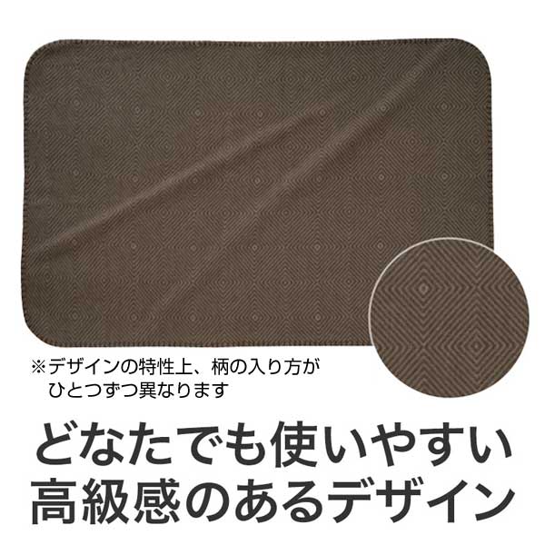 リライブ 100%再生PET ロンバスブランケット