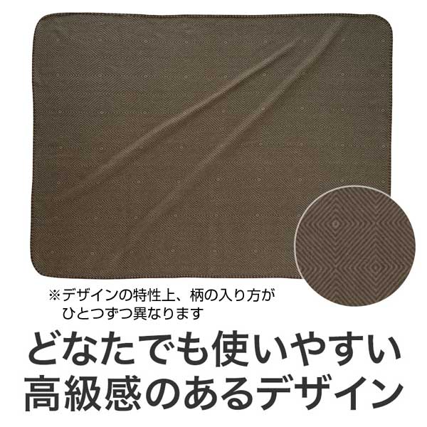 リライブ 100%再生PET ロンバスビッグブランケット