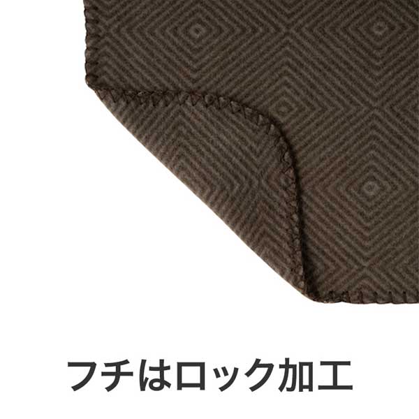 リライブ 100%再生PET ロンバスビッグブランケット