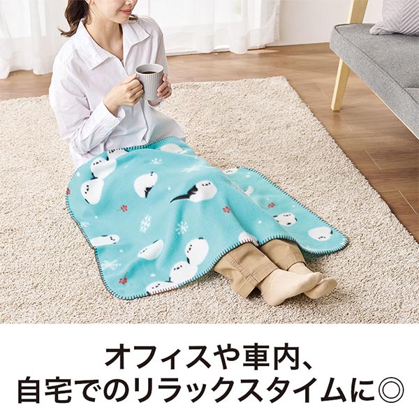 感謝の気持ちです もふかわシマエナガのブランケット