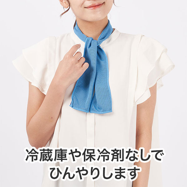 しろくまくんの熱中症対策 クールネックタオル&ケース