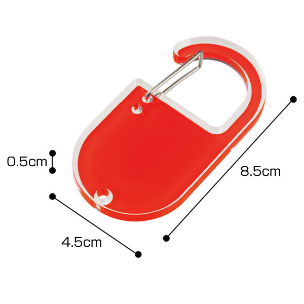 カラモ アクリルカラビナ 