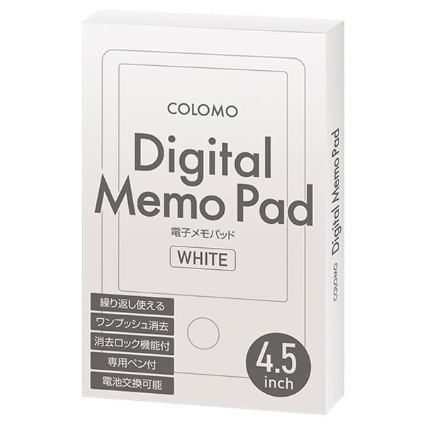 カラモ 4.5インチ電子メモパッド