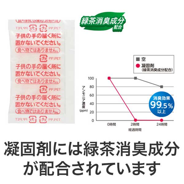 非常用トイレッポン 凝固剤のみ 100回分