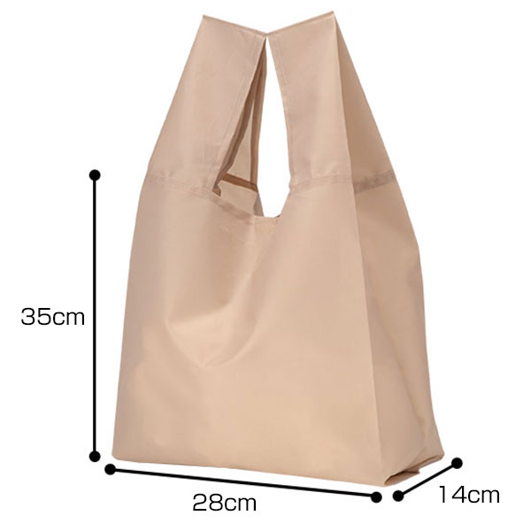 リライブ 100%再生PET クルクルたためるエコバッグ