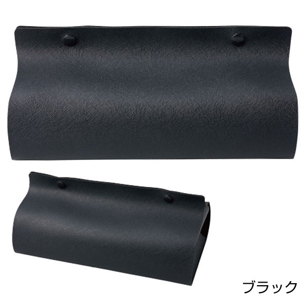 カラモ レザー調ボックスティッシュケース