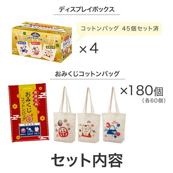 開運招福 おみくじコットンバッグ