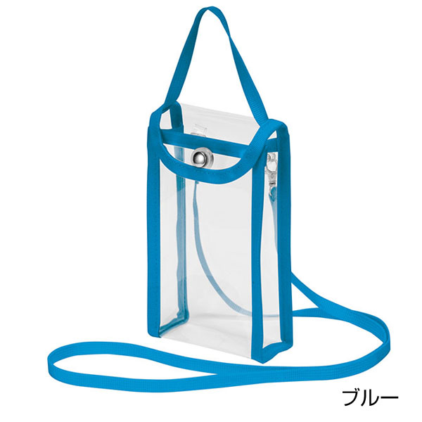 カラモ 2wayクリアスマホショルダーバッグ 