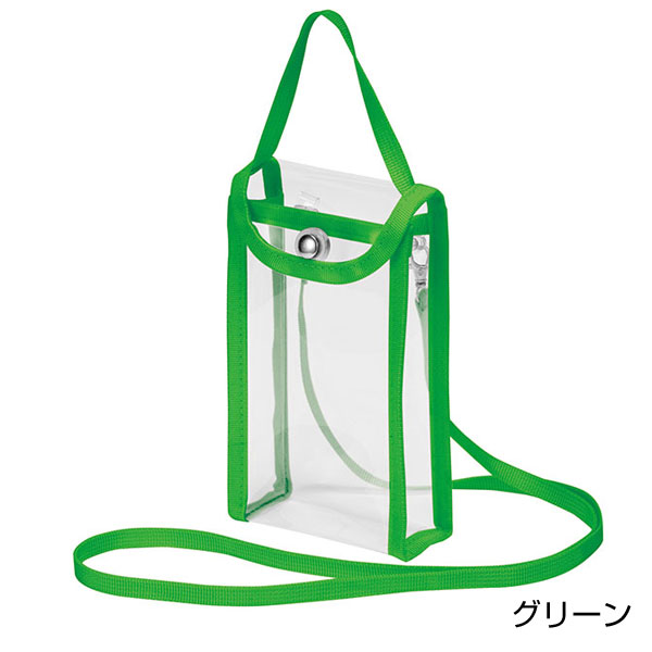 カラモ 2wayクリアスマホショルダーバッグ 