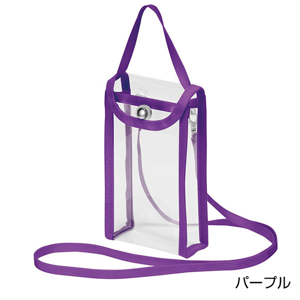 カラモ 2wayクリアスマホショルダーバッグ 