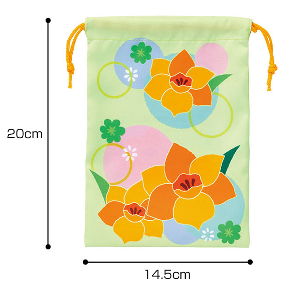 はなわらい 巾着袋