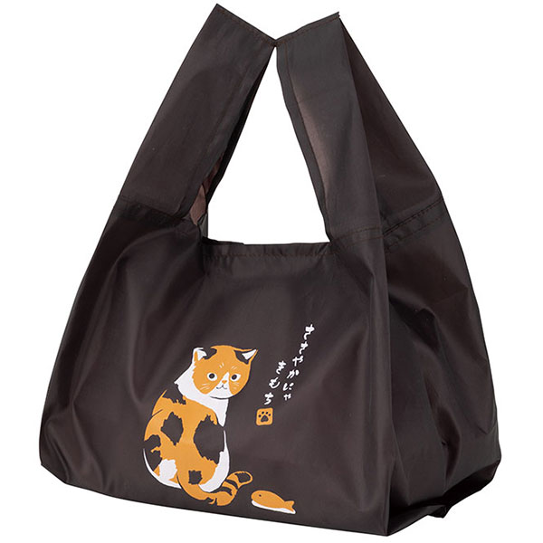 ささやかにゃ気持ち たっぷりマチのコンビニエコバッグ