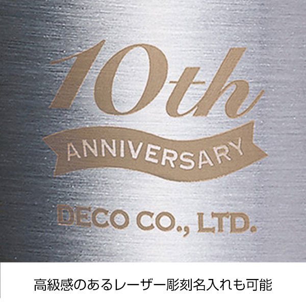 ウッドキャップステンレスタンブラー(350ml)(シルバー)
