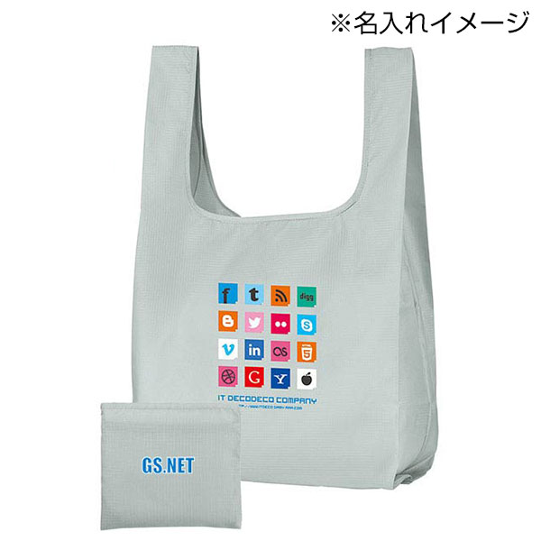 テントクロス折りたたみトート(グレー)