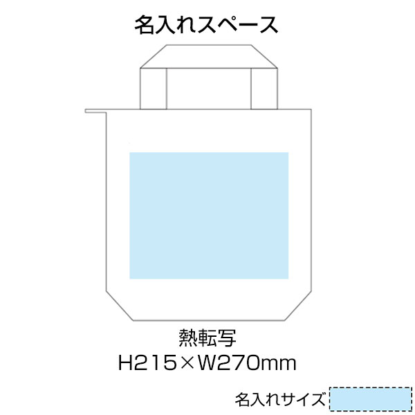 テントクロス折りたたみ保冷温トート