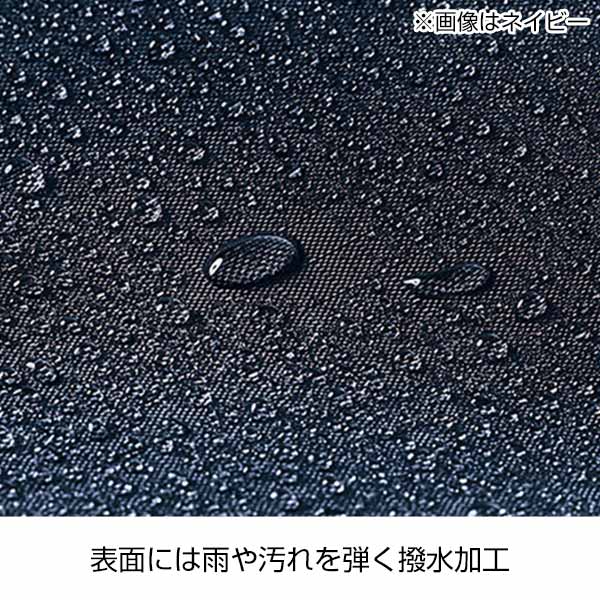 テントクロス クリアポーチ(ブラック)
