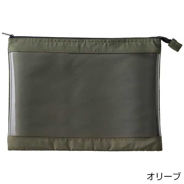 テントクロス クリアポーチ