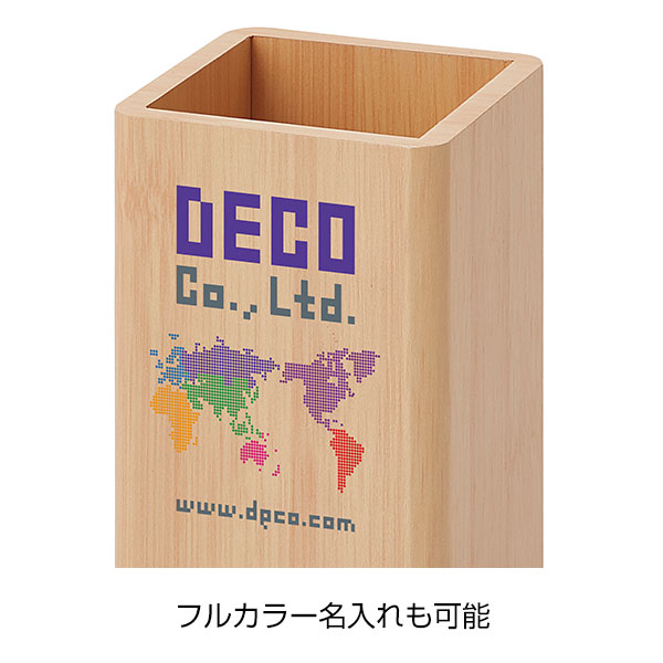 ウッドペンスタンドクロック